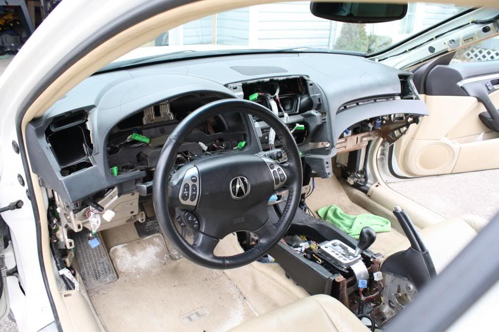 DIY 2004 TL Dashboard Replacement Images AcuraZine Acura